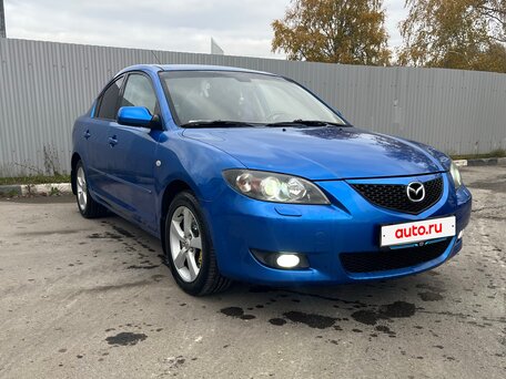 2005 Mazda 3 I (BK), синий, 550000 рублей, вид 4