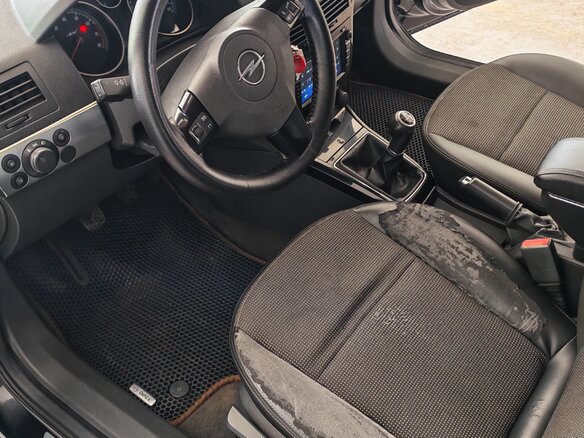 2008 Opel Astra H Рестайлинг, чёрный, 345000 рублей - вид 22