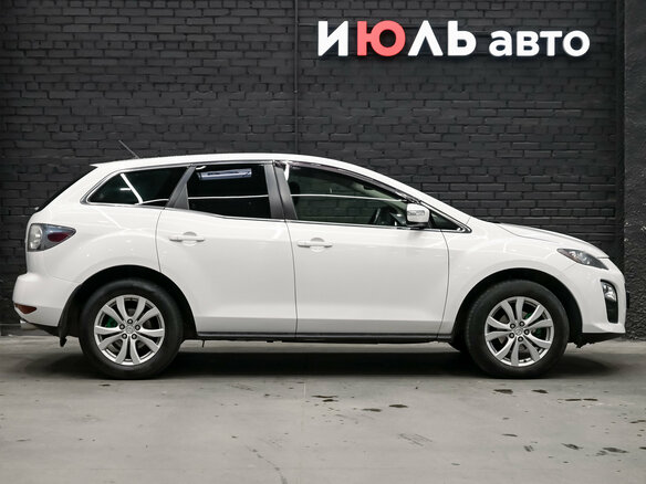 2010 Mazda CX-7 I Рестайлинг, белый, 800000 рублей - вид 9
