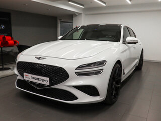 2022 Genesis G70 I Рестайлинг, белый, 3570000 рублей, вид 1