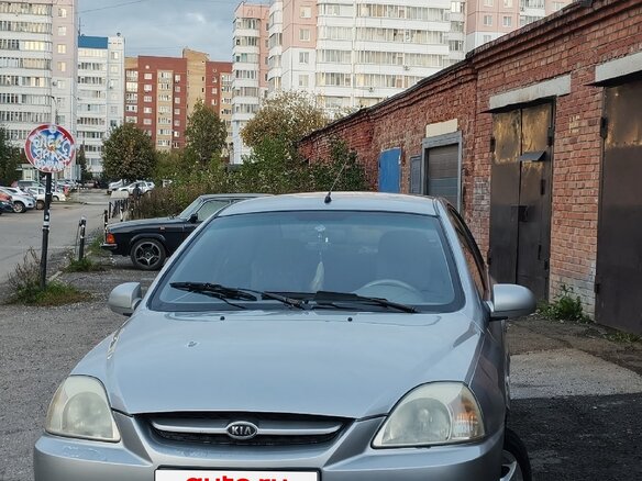 2004 Kia Rio I Рестайлинг, серебристый