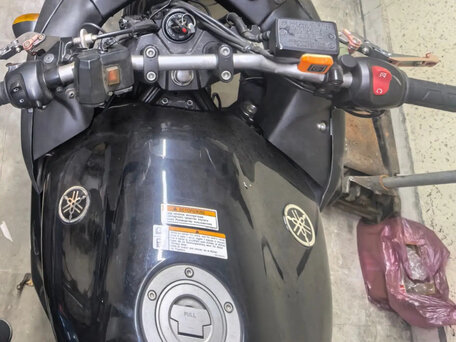 2012 Yamaha XJ6 (FZ6R), чёрный, 430000 рублей, вид 4