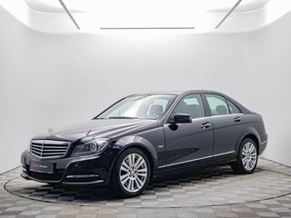2011 Mercedes-Benz C-Класс 300 III (W204) Рестайлинг, чёрный, 1570000 рублей, вид 1