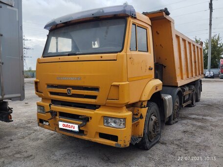 2016 КамАЗ 65201, жёлтый, 1323400 рублей, вид 1