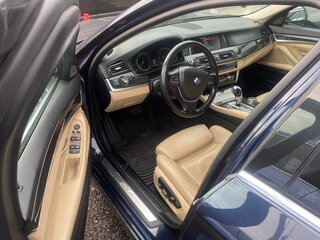 2016 BMW 5 серии 530d xDrive VI (F10/F11/F07) Рестайлинг, синий, 2090000 рублей, вид 4