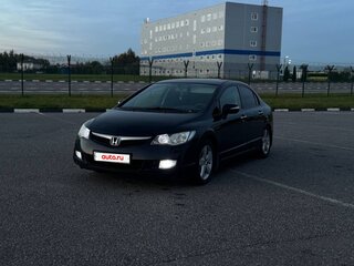 2008 Honda Civic VIII, чёрный, 485000 рублей, вид 3