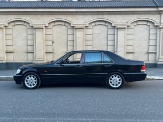 1996 Mercedes-Benz S-Класс 500 III (W140) Рестайлинг, чёрный, 1200000 рублей, вид 5