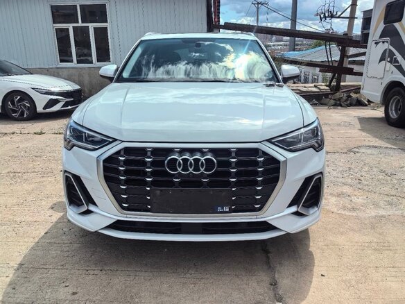 2021 Audi Q3 35 TFSI II (F3), белый, 2100000 рублей