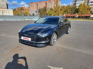 2021 Hyundai Sonata VIII (DN8), чёрный, 2050000 рублей, вид 2