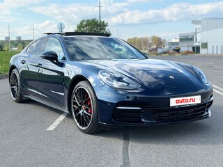 2017 Porsche Panamera II, синий, 4650000 рублей, вид 4