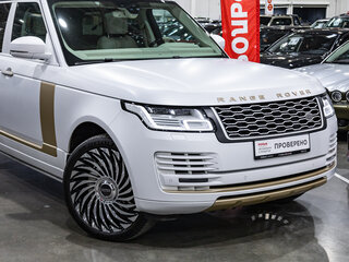 2019 Land Rover Range Rover Long IV Рестайлинг, синий, 5490000 рублей, вид 5