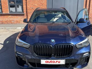2020 BMW X5 40i IV (G05/G18), синий, 4950000 рублей, вид 3