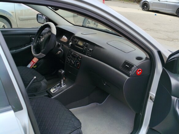 2004 Toyota Corolla IX (E120, E130), серый, 550000 рублей - вид 4
