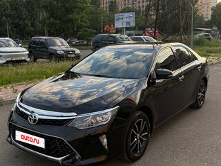 2018 Toyota Camry VII (XV50) Рестайлинг 2, чёрный, 2250000 рублей, вид 1