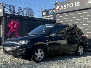 2017 Lada (ВАЗ) Kalina II, чёрный, 549000 рублей, вид 3
