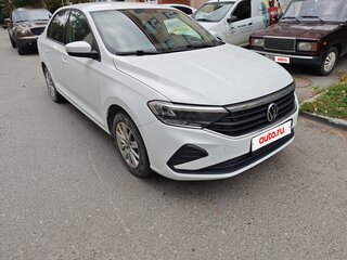 2020 Volkswagen Polo VI, белый, 1550000 рублей, вид 3