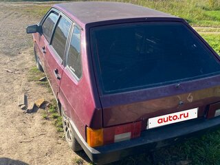 1996 Lada (ВАЗ) 2109, пурпурный, 35000 рублей, вид 2