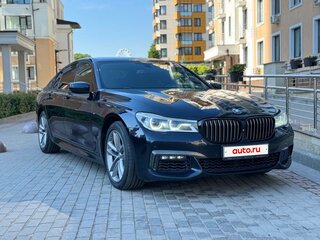 2016 BMW 7 серии 750d xDrive VI (G11/G12), чёрный, 4500000 рублей, вид 1