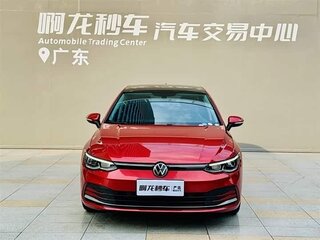 2021 Volkswagen Golf VIII, красный, 2023000 рублей, вид 4