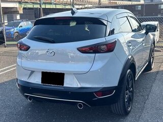 2023 Mazda CX-3 I Рестайлинг, серебристый, 1347000 рублей, вид 3