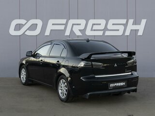 2013 Mitsubishi Lancer X Рестайлинг, чёрный, 849000 рублей, вид 2