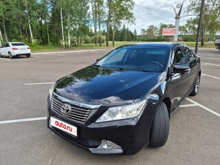 2013 Toyota Camry VII (XV50), чёрный, 1600000 рублей, вид 2