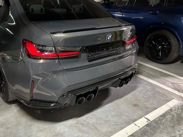 2024 BMW M3 Competition Package VI (G80) Рестайлинг, серый, 15100000 рублей - вид 8