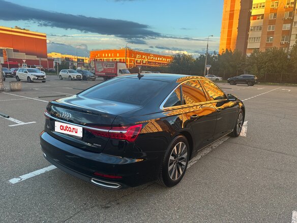 2021 Audi A6 45 TFSI V (C8), чёрный, 3870000 рублей - вид 12