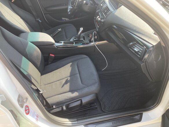 2012 BMW 1 серии 116i II (F20/F21), белый, 1100000 рублей - вид 8