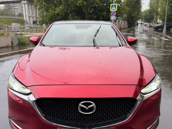 2018 Mazda 6 III (GJ) Рестайлинг 2, красный