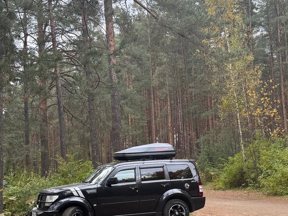 2008 Dodge Nitro, чёрный, 1500000 рублей - вид 8