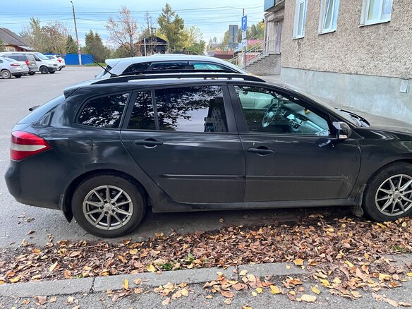 2008 Renault Laguna III, чёрный - вид 6
