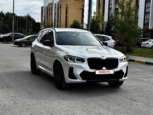 2021 BMW X3 30i xDrive III (G01) Рестайлинг, белый - вид 5