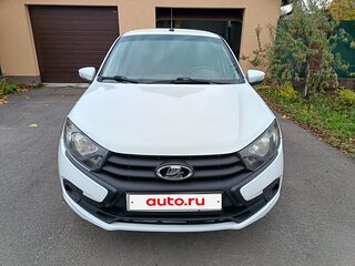 2020 Lada (ВАЗ) Granta I Рестайлинг, белый, 480000 рублей, вид 1
