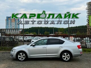 2014 Skoda Octavia III (A7), серебристый, 1199000 рублей, вид 3