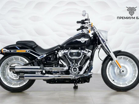 2021 Harley-Davidson Fat Boy, чёрный, 2249000 рублей, вид 1