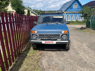 2011 Lada (ВАЗ) 2121 (4x4) I Рестайлинг, синий, 380000 рублей, вид 2