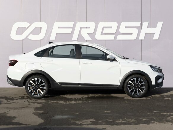 2023 Lada (ВАЗ) Vesta Cross I Рестайлинг (NG), белый, 1299000 рублей - вид 4