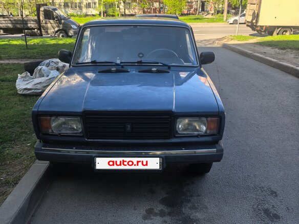 2006 Lada (ВАЗ) 2107, синий, 170000 рублей - вид 2
