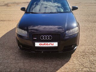 2007 Audi A3 II (8P) Рестайлинг 1, чёрный, 580000 рублей, вид 1