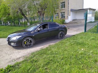 2008 Mazda 6 II (GH), чёрный, 750000 рублей, вид 4