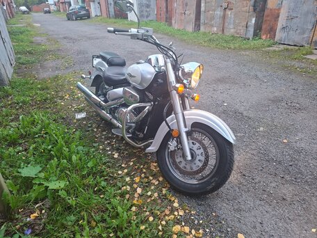 2007 Suzuki Boulevard C50, серебристый, 550000 рублей, вид 1