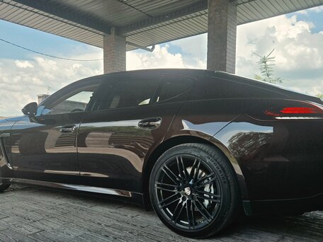 2015 Porsche Panamera 4S I Рестайлинг, коричневый, 4499000 рублей, вид 4