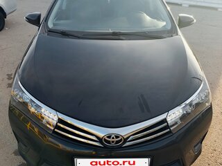 2013 Toyota Corolla XI (E160, E170, E180), чёрный, 1100000 рублей, вид 2