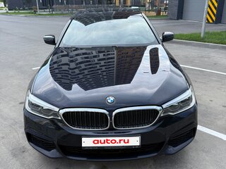2019 BMW 5 серии 530i xDrive VII (G30/G31/G38), синий, 4400000 рублей, вид 2