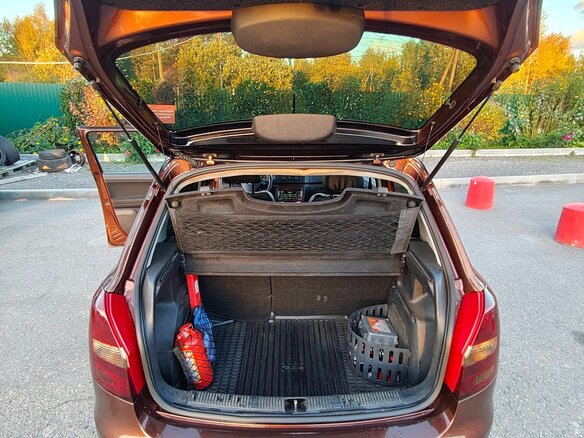 2007 Skoda Fabia II, красный, 510000 рублей - вид 10