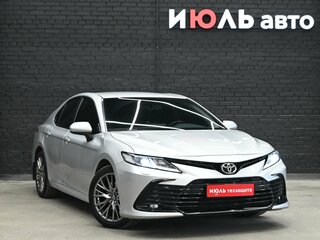 2021 Toyota Camry VIII (XV70) Рестайлинг, серый, 2920000 рублей, вид 3