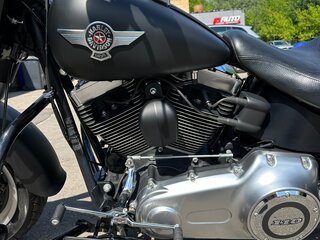 2012 Harley-Davidson Fat Boy, чёрный, 1250000 рублей, вид 5