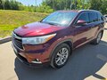 2014 Toyota Highlander III (XU50), красный, 2550000 рублей - вид 2
