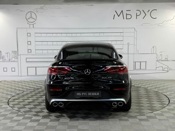 2021 Mercedes-Benz GLC Coupe AMG 43 AMG I (C253) Рестайлинг, чёрный - вид 8
